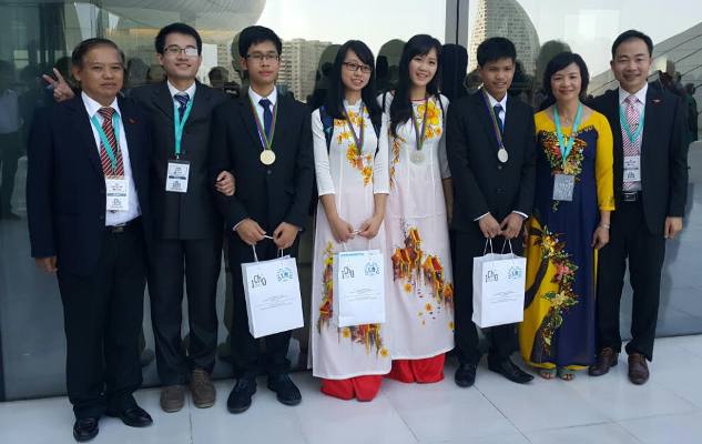 Việt Nam đoạt 1 Huy chương Vàng Olympic Hóa học quốc tế